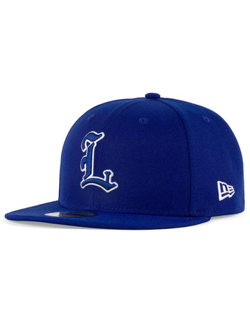 Loviah 'Big L' Fitted Cap - Dark Royal