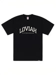 Loviah 'University' Tee - Black