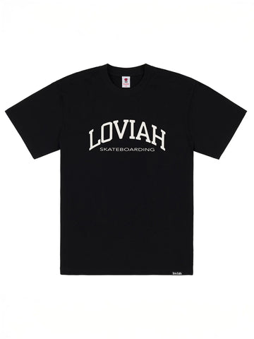 Loviah 'University' Tee - Black