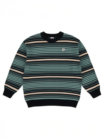 Loviah 'Striped' Knit Sweater - Cream/Black