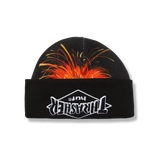 HUF 'Meltdown' Reversible Beanie - Black