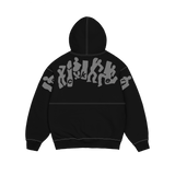 Jacker 'Mirror Maze' Zip-Up Jacket - Black