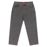 Loviah 'OG' Baggy 5 Pocket Denim Pants - Grey Stonewash