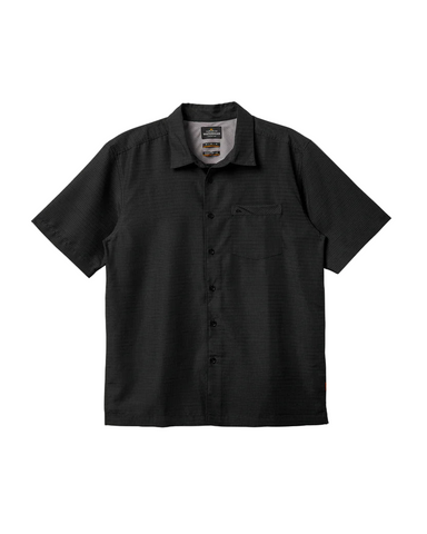 Quiksilver 'Waterman Centinela 4' S/S Shirts - Black