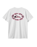Quiksilver 'Oval Torch' Tee - White