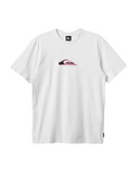 Quiksilver 'Oval Torch' Tee - White