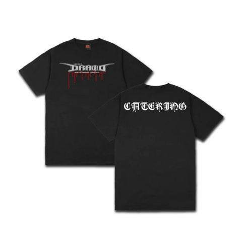 Satans Drano 'Catering' Tee - Black