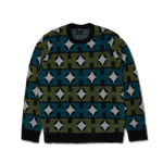 HUF 'Space Age' Crewneck Sweater - Pine