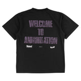 Welcome x Slipknot 'Annihilation' Boxy  Tee - Black