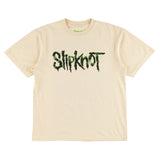 Welcome x Slipknot 'Tomorrow' Boxy Garment Dyed-Tee - Bone
