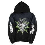Welcome x Slipknot 'Ravenous' Sun Fade Hoodie - Black Fade