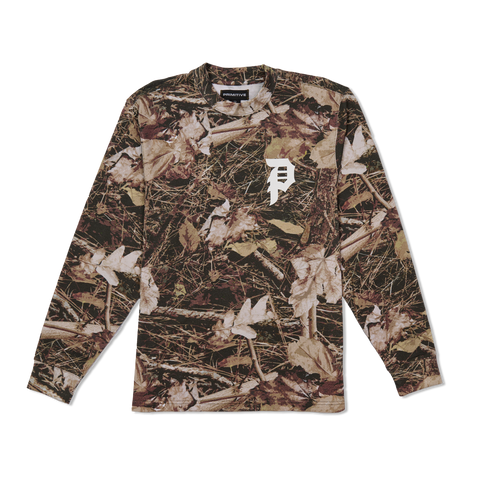 Primitive 'Dirty P' L/S HW Tee - Real Tree Camo