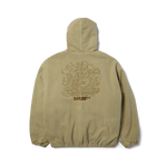 HUF 'What A Jungle' Denim Work Jacket - Desert