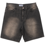 Frosted Skateboards 'Wavy' Baggy Jeans Shorts - Ol' Dirty Brown