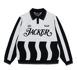 Jacker 'Deal' Knit Polo - White
