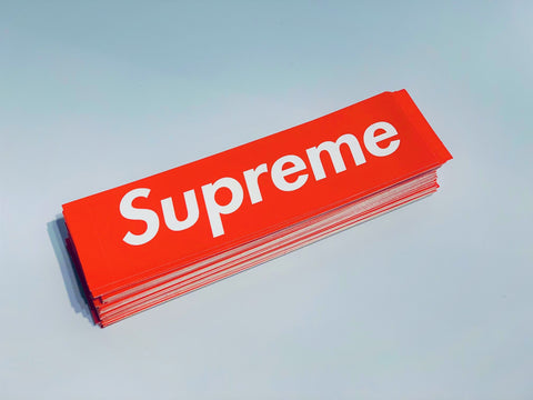 Supreme Box Logo Sticker