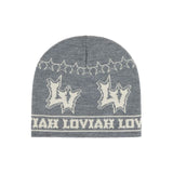 Loviah 'Hell-V' Beanie - Heather Grey