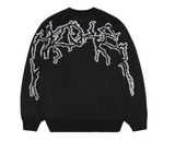 Jacker 'Skeleton' Knit Sweater - Black