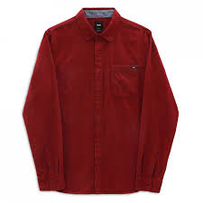 Vans 'Jacobson LS' Shirts- Red