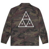 HUF 'Essentials Triple Triangle' Windbreaker - Woodland