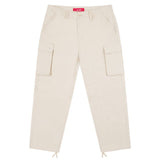 Loviah 'Paratrooper V2' Cotton Cargo Pants - Light Bone