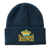 Deathwish 'Crown' Beanie - Vintage Blue