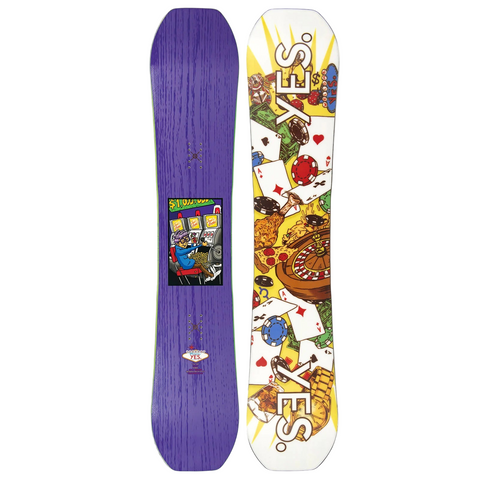Yes 'Jackpot' Snowboard - Purple