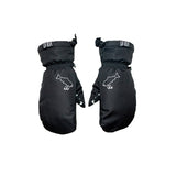 Salmon Arms 'Team Mini Logo' Snowboard Mittens - Black