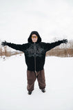 Public Snowboards 'General' Zip-Up Hoodie - Black