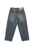 Frosted Skateboards 'Wavy' Baggy Jeans - Vintage Mid Blue