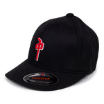 Red Dragon 'OG Puffy' Flexfit Cap - Black/Red (Toddler)