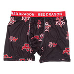 Red Dragon 'Multi Logo' Boxer - Black/Red