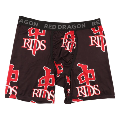 Red Dragon 'Big Logo' Boxer - Black/Red