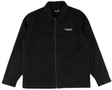 Welcome 'Paladin W/ Patch' L/S Twill Zip Shirt - Black