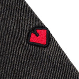 Loviah 'OG' Baggy 5 Pocket Denim Pants - Black Acid Wash