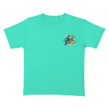 Santa Cruz 'Meek Slasher Box' Tee - Mint Green (KIDS)