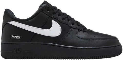 Supreme x Nike 'Air Force 1' Shoes - Black/White