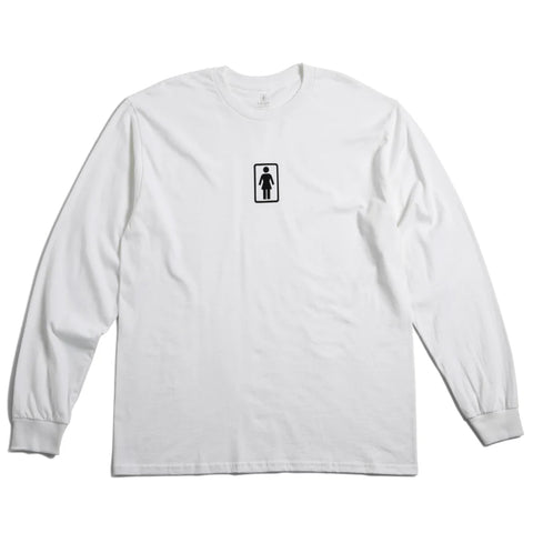 Girl Skateboards 'Classic' L/S - White