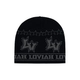 Loviah 'Hell-V' Beanie - Black