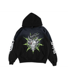 Welcome x Slipknot 'Ravenous' Sun Fade Hoodie - Black Fade