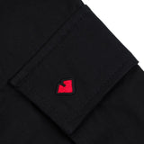 Loviah 'Paratrooper V2' Cotton Cargo Pants - Black
